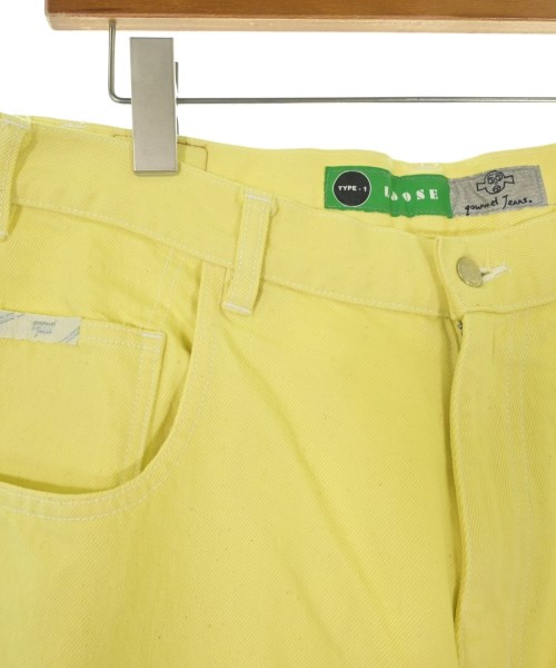 gourmet jeans（グルメジーンズ）デニムパンツ 黄 サイズ:36(XXL位) メンズ/2200733980039