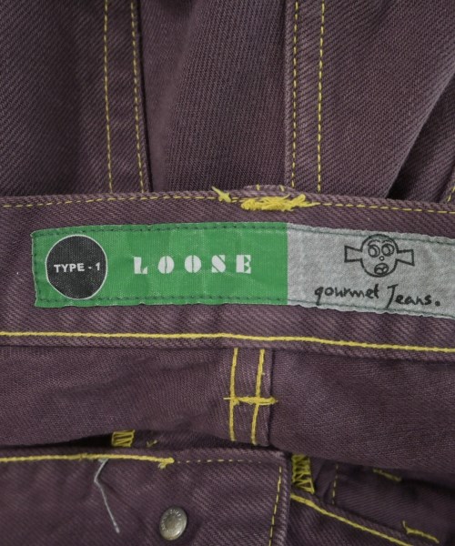 gourmet jeans（グルメジーンズ）デニムパンツ 紫 サイズ:32(L位) メンズ/2200724633043