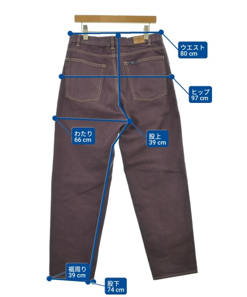 gourmet jeans（グルメジーンズ）デニムパンツ 紫 サイズ:32(L位) メンズ/2200724633043