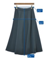 LUMINOSO COMMECA（ルミノーゾコムサ）ロング・マキシ丈スカート 青 サイズ:9(M位) レディース/2200671443030