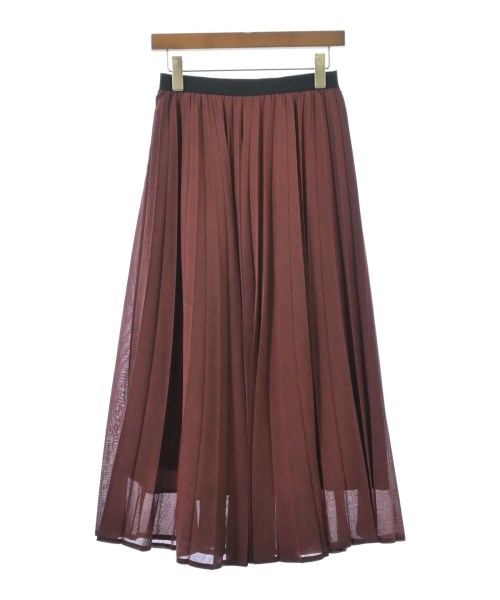 LUMINOSO COMMECA(ルミノーゾコムサ)ロング・マキシ丈スカート 赤 サイズ:9(M位)/2200671443047