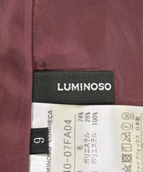 LUMINOSO COMMECA（ルミノーゾコムサ）ロング・マキシ丈スカート 赤 サイズ:9(M位) レディース/2200671443047