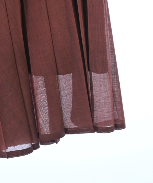 LUMINOSO COMMECA（ルミノーゾコムサ）ロング・マキシ丈スカート 赤 サイズ:9(M位) レディース/2200671443047