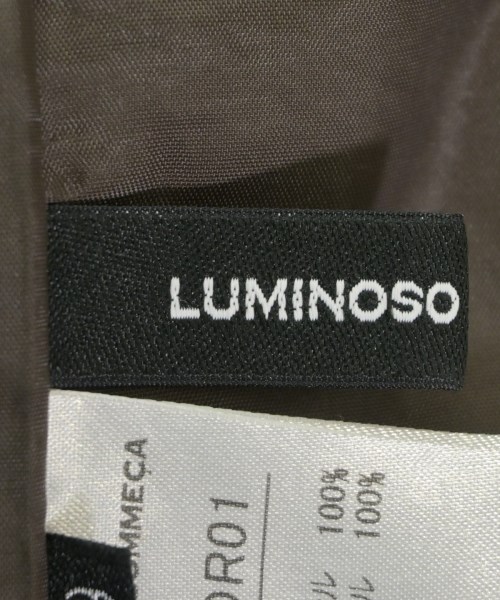 LUMINOSO COMMECA（ルミノーゾコムサ）ワンピース 茶 サイズ:9(M位) レディース/2200648276227