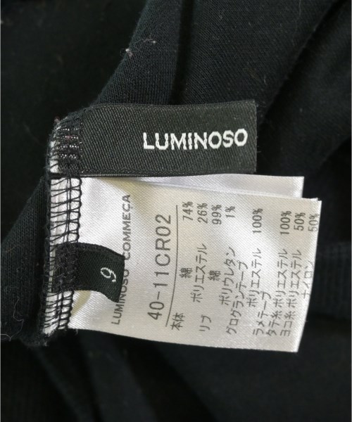 LUMINOSO COMMECA（ルミノーゾコムサ）パーカー 黒 サイズ:9(M位) レディース/2200707473116