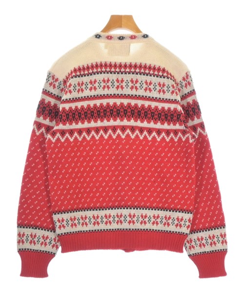 FARIBAULT WOOLEN MILL CO.（ファリバルトウーレンミルズ）カーディガン 赤 サイズ:M メンズ/2200692989128