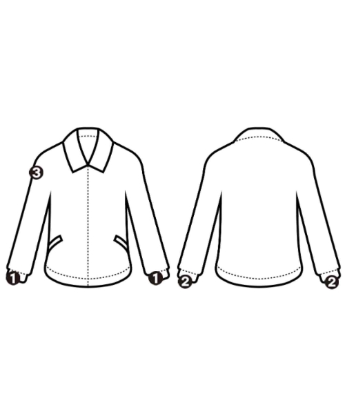 EMMA（エマ）ミリタリーブルゾン カーキ サイズ:F レディース/2200624084013