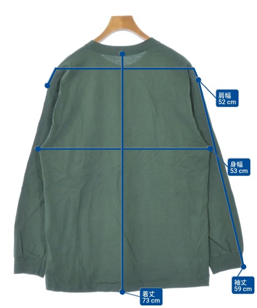 Head of State（ヘッドオブステート）Tシャツ・カットソー 緑 サイズ:L メンズ/2200654393505