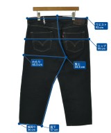 ATELIER & REPAIRS（アトリエ＆リペアーズ）デニムパンツ 黒 サイズ:34(XL位) メンズ/2200655255048