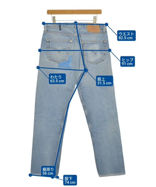 ATELIER & REPAIRS（アトリエ＆リペアーズ）デニムパンツ 青 サイズ:32(L位) メンズ/2200650119222
