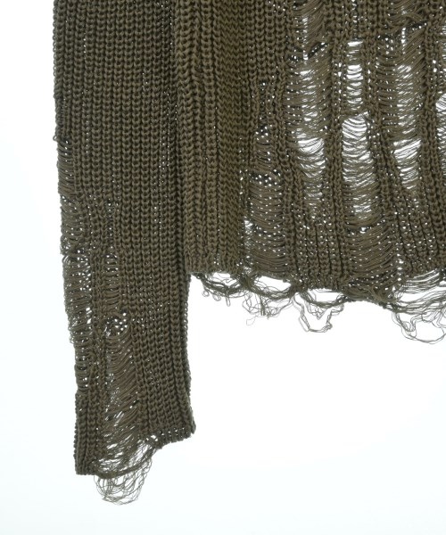 Song for the Mute（ソングフォーザミュート）ニット・セーター カーキ サイズ:-(XS位) メンズ/2200605840010