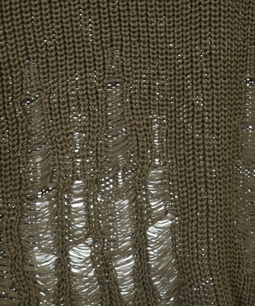 Song for the Mute（ソングフォーザミュート）ニット・セーター カーキ サイズ:-(XS位) メンズ/2200605840010