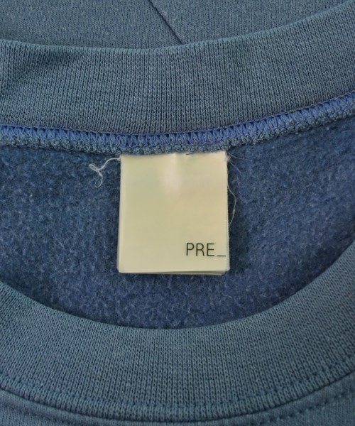 PRE_（プレ）スウェット 青 サイズ:XL メンズ/2200659177018