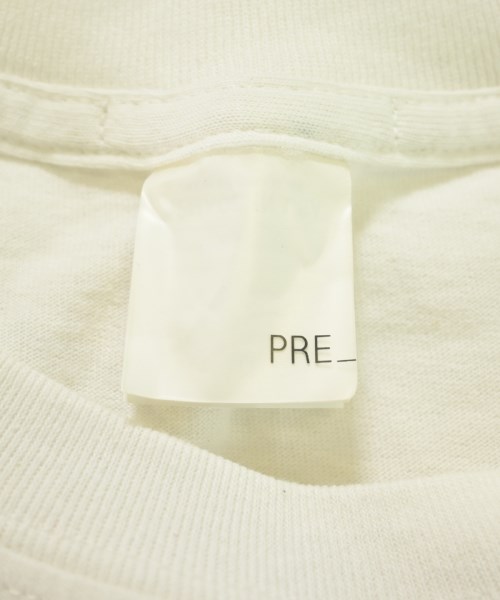 PRE_（プレ）Tシャツ・カットソー 白 サイズ:-(M位) レディース/2200730604037
