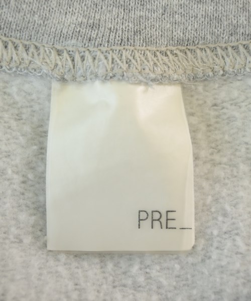 PRE_（プレ）スウェット グレー サイズ:-(XXL位) メンズ/2200689327049