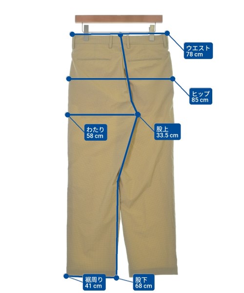 RICCARDO METHA（リカルドメッサ）スラックス ベージュ サイズ:44(S位) メンズ/2200661625620