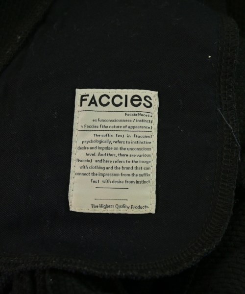 Faccies（ファッチーズ）その他 黒 サイズ:2(M位) メンズ/2200652793772