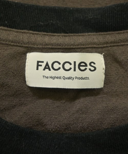Faccies（ファッチーズ）Tシャツ・カットソー 茶 サイズ:1(S位) レディース/2200645453041