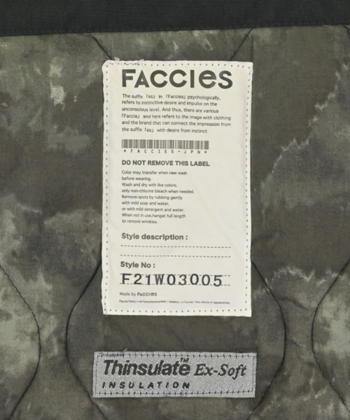 Faccies（ファッチーズ）その他 グレー サイズ:F メンズ/2200724759040
