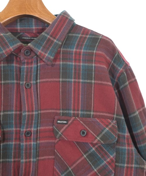 BRIXTON（ブリクストン）カジュアルシャツ 赤 サイズ:XL メンズ/2200619790141
