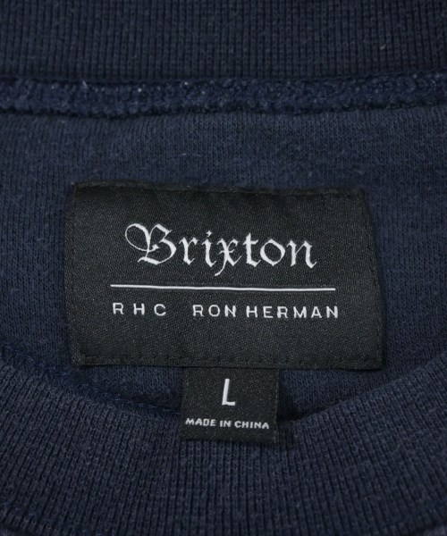 BRIXTON（ブリクストン）スウェット 紺 サイズ:L メンズ/2200679018032