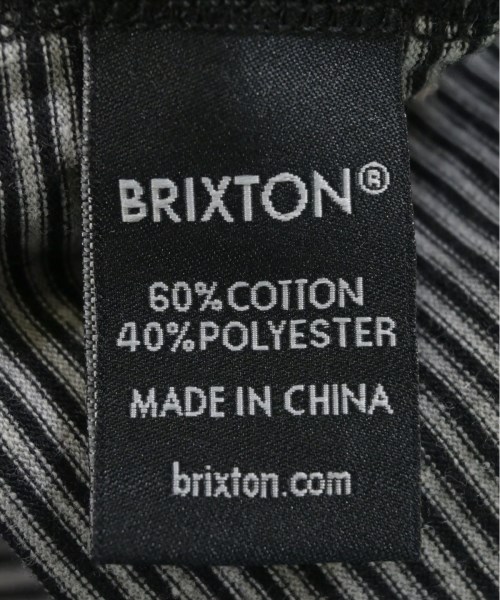 BRIXTON（ブリクストン）タンクトップ 黒 サイズ:S メンズ/2200699896153