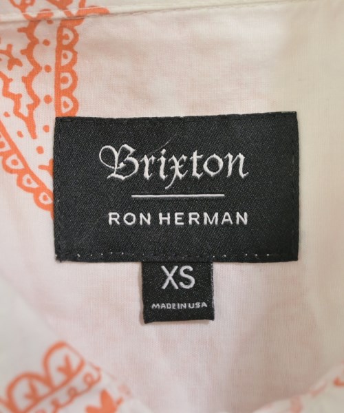 BRIXTON（ブリクストン）カジュアルシャツ 白 サイズ:XS メンズ/2200679917793