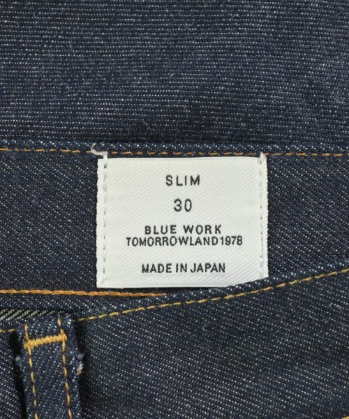 TOMORROWLAND BLUE WORK（トゥモローランドブルーワーク）デニムパンツ 紺 サイズ:30(M位) メンズ/2200698261068