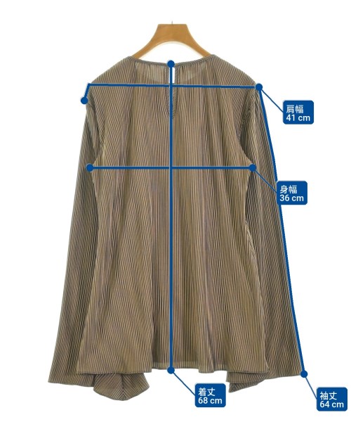 Beaufille（ボーフィー）ブラウス 茶 サイズ:XS レディース/2200675835169