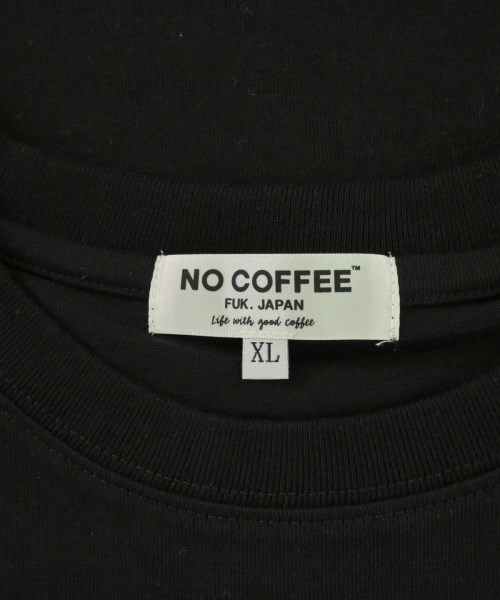 NO COFFEE（ノーコーヒー）Tシャツ・カットソー 黒 サイズ:XL メンズ/2200706832167