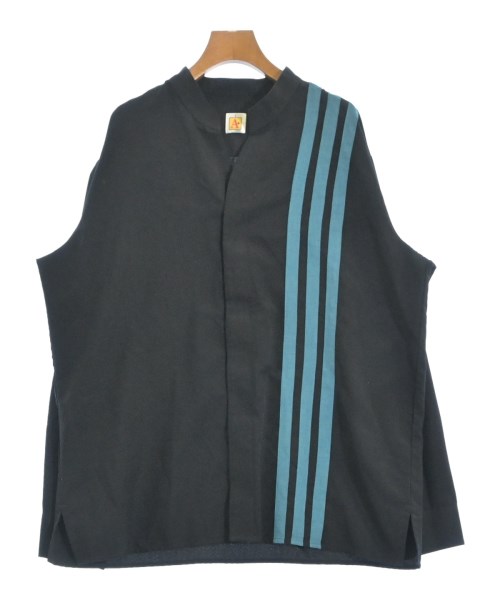 A+ by SAI(エープラスサイ)カジュアルシャツ 黒 サイズ:L/2200664121068