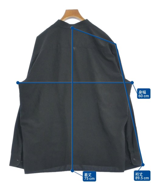 A+ by SAI（エープラスサイ）カジュアルシャツ 黒 サイズ:L メンズ/2200664121068