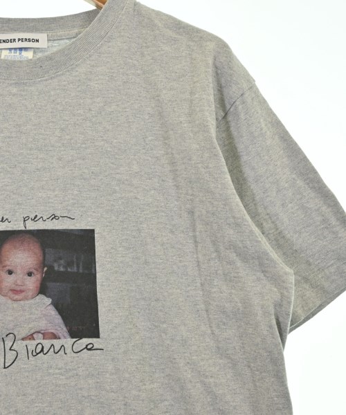 TENDER PERSON（テンダーパーソン）Tシャツ・カットソー グレー サイズ:L メンズ/2200681995123