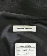 TENDER PERSON（テンダーパーソン）カジュアルジャケット 黒 サイズ:00(XS位) メンズ/2200712081047