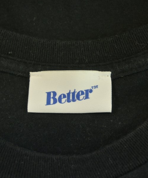 BETTER（ベター）Tシャツ・カットソー 黒 サイズ:M メンズ/2200616332061