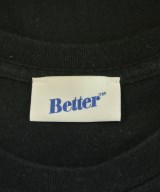 BETTER（ベター）Tシャツ・カットソー 黒 サイズ:M メンズ/2200616332061