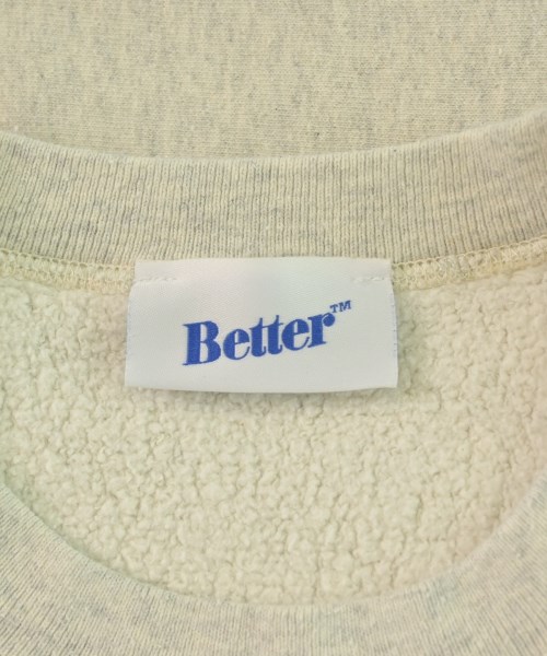 BETTER（ベター）スウェット グレー サイズ:L メンズ/2200607800036