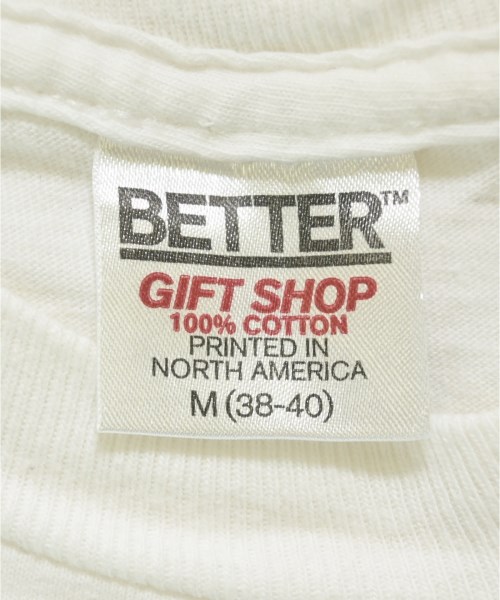 BETTER（ベター）Tシャツ・カットソー 白 サイズ:M メンズ/2200713842050