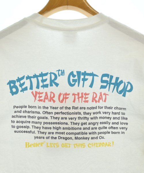 BETTER（ベター）Tシャツ・カットソー 白 サイズ:M メンズ/2200713842050
