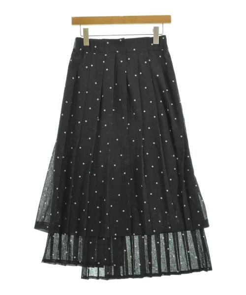 iki（イキ）ロング・マキシ丈スカート 黒 サイズ:F レディース/2200646109046