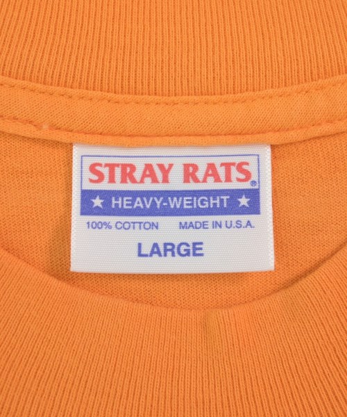 STRAY RATS（ストレイ ラッツ）Tシャツ・カットソー オレンジ サイズ:L メンズ/2200549209058