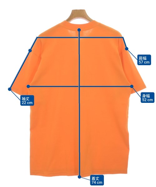 STRAY RATS（ストレイ ラッツ）Tシャツ・カットソー オレンジ サイズ:L メンズ/2200549209058