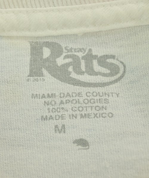 STRAY RATS（ストレイ ラッツ）Tシャツ・カットソー 白 サイズ:M メンズ/2200675223102