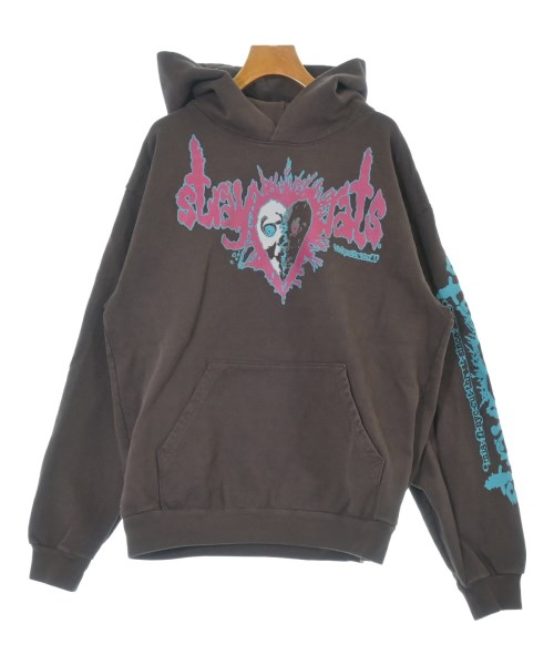 STRAY RATS(ストレイ ラッツ)パーカー 茶 サイズ:L/2200646234014