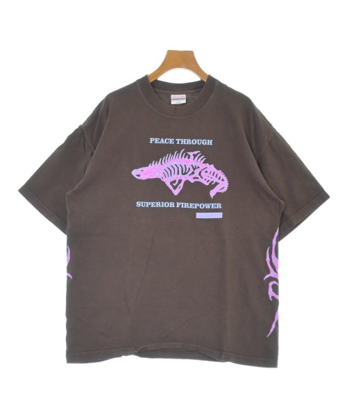 STRAY RATS(ストレイ ラッツ)Tシャツ・カットソー 茶 サイズ:L/2200646234083