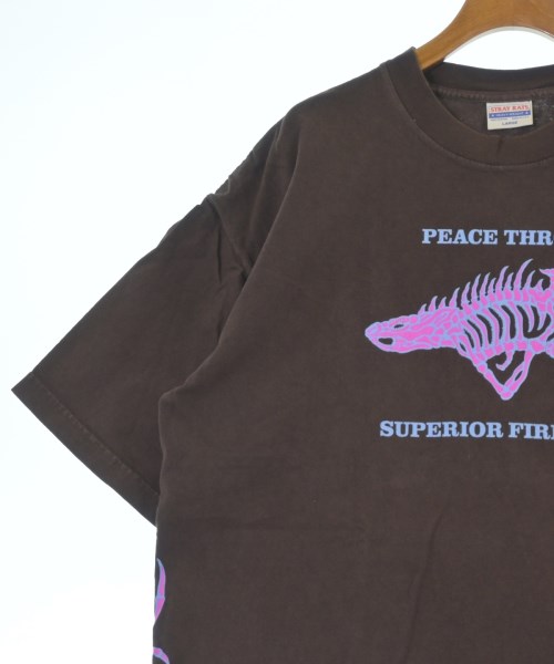 STRAY RATS（ストレイ ラッツ）Tシャツ・カットソー 茶 サイズ:L メンズ/2200646234083
