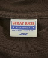 STRAY RATS（ストレイ ラッツ）Tシャツ・カットソー 茶 サイズ:L メンズ/2200646234090