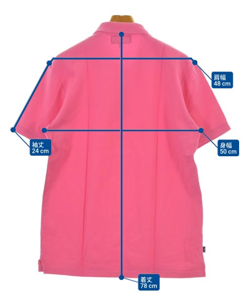 STRAY RATS（ストレイ ラッツ）ポロシャツ ピンク サイズ:XL メンズ/2200666336033