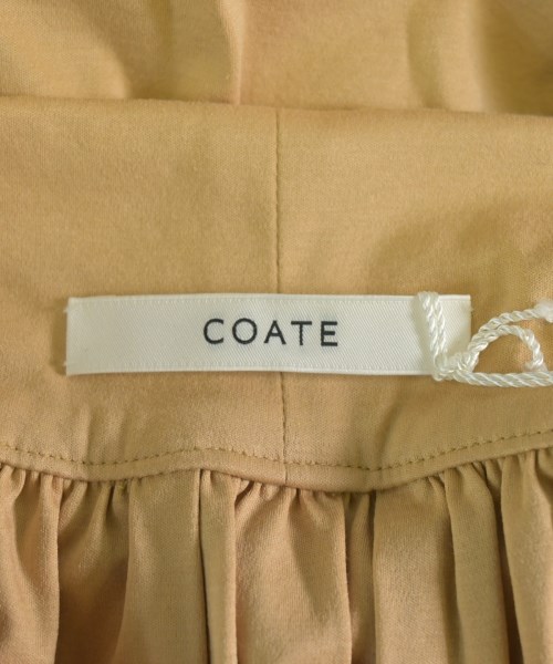COATE（コート）ノースリーブ ベージュ サイズ:38(M位) レディース/2200625108138