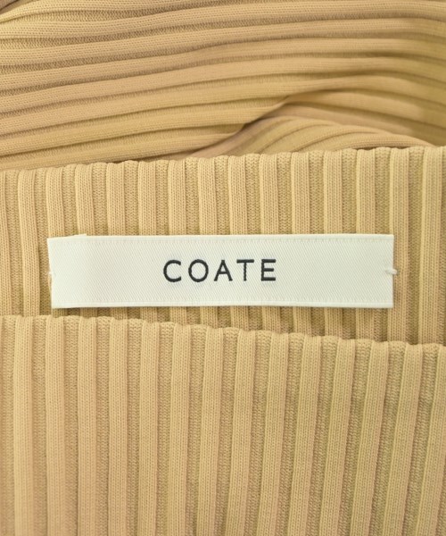 COATE（コート）ワンピース ベージュ サイズ:38(M位) レディース/2200639599038